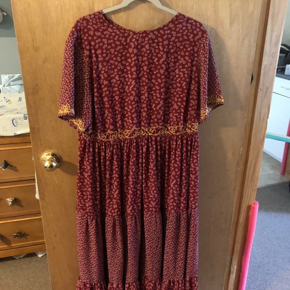 Boho long dress. From SHEIN Curve 2X